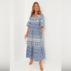 Tuckernuck Majolica Tile Ginger Dress New With Tags!